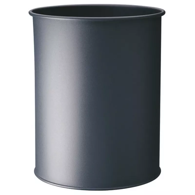Papelera metálica redonda 15 l Durable 3301-23