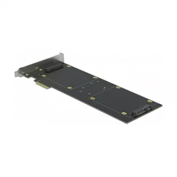 Tarjeta PCI Express x2 DeLOCK 90433 para 4 x SATA HDD SSD RAID