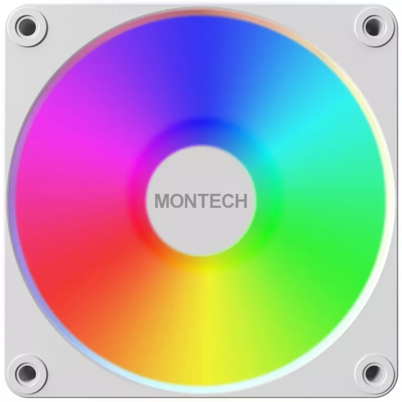 VENTILADOR DE CAJA 120MM GF120R V2/ARGB PWM 3I1 (W) MONTECH
