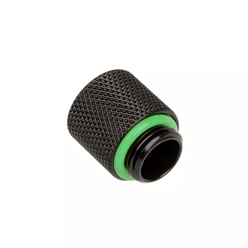 Pieza de refrigeración para PC BitsPower BP-MBWP-C60 – latón, negro/verde, profundidad 15 mm