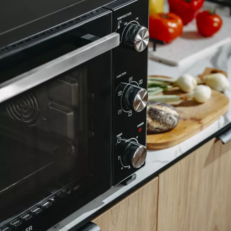 Horno de sobremesa compacto eléctrico Adler AD 6026 – capacidad 48 l, 1800 W, independiente, temporizador mecánico