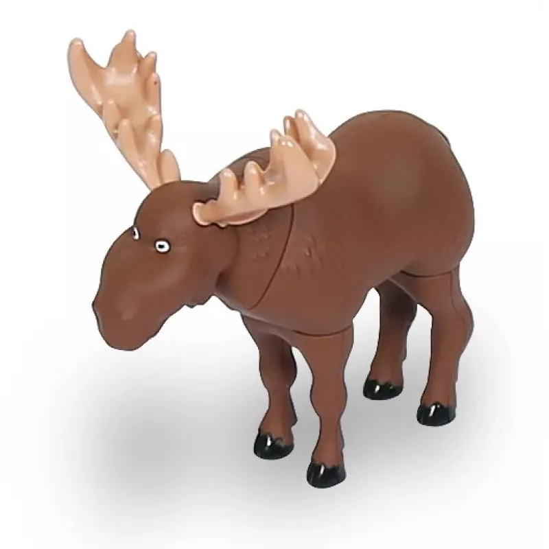 Set magnético de mini animales MALIK 62343 — set de juguete magnético de animales del bosque para niños pequeños