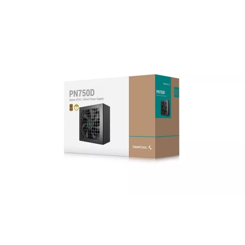 DeepCool PN750D fuente de alimentación 750 W 20+4 Pin ATX ATX negro