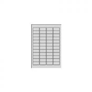Avery Zweckform Avery - adhesivo removible - blanco - 45,7 x 21,2 mm 1200 etiqueta(s) (25 hojas x 48)