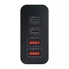 Cargador de red BlitzWolf BW-S29 120W negro — fuente de alimentación USB, carga rápida multipuerto