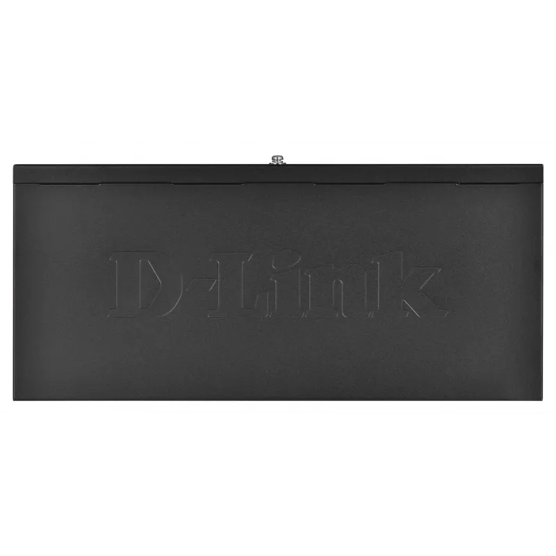 D-Link DGS-1210-08P/E Managed L2 Gigabit Ethernet (10/100/1000) Power over Ethernet (PoE) Negro
