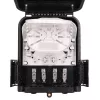 Caja de terminación de fibra óptica Extralink Selene 16 fibras negra