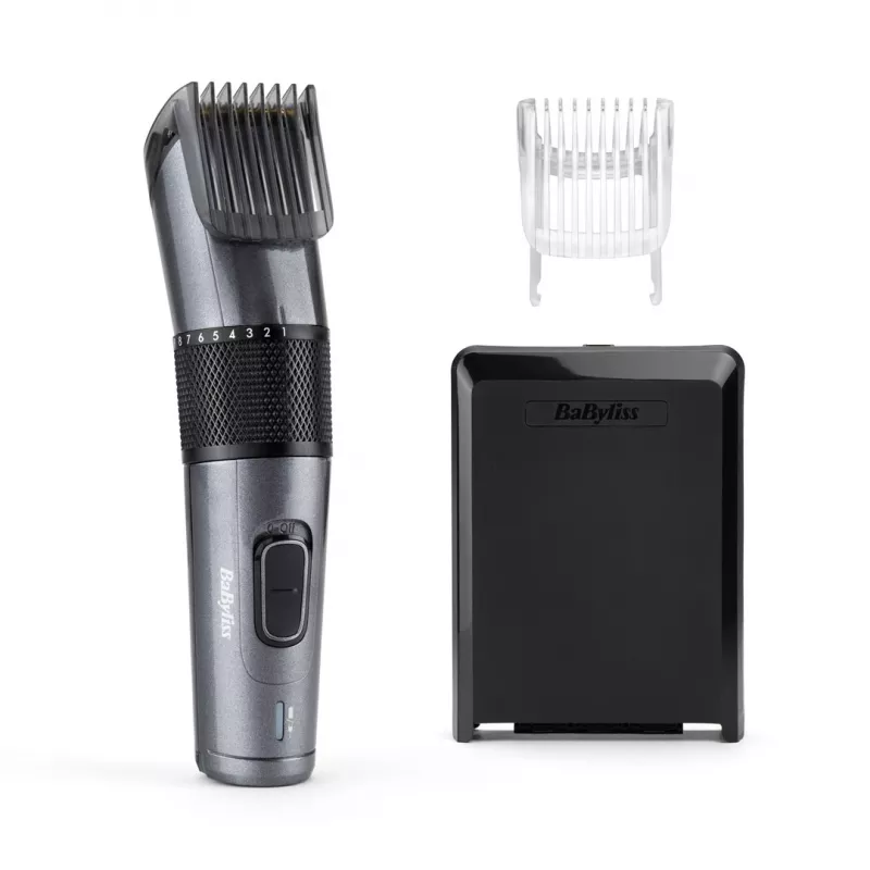 BaByliss E976E cortapelos, gris/negro