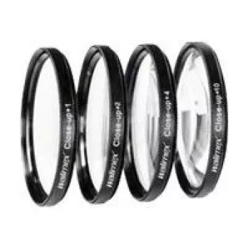 WALSER Walimex set de lentes de aproximación para objetivo macro - kit de lentes de aproximación x 4 (17857)