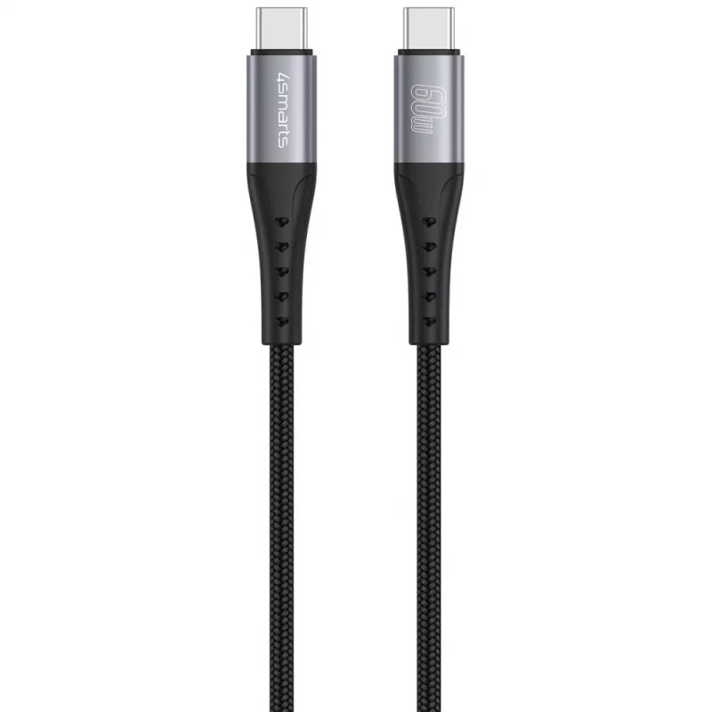 Cable USB 4smarts 541454 1,5 m USB-C negro