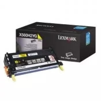 Lexmark X560H2YG - tóner amarillo - para X560dn, X560n