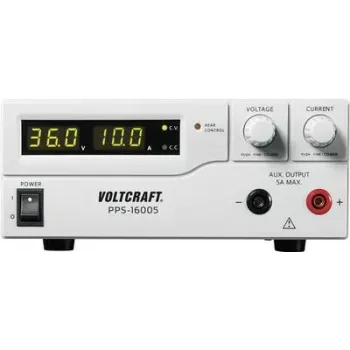Fuente de alimentación de laboratorio Voltcraft PPS-16005 1–36V DC, 0–10A