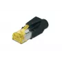 Conector modular Digitus Hirose TM31 para cable redondo CAT 6A