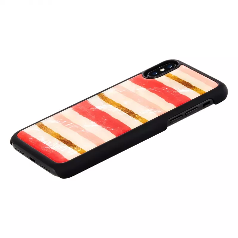 iKins Short Cake funda para iPhone XS/X, negra