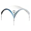 FastPitch Event Shelter XL, pabellón plata/azul oscuro, 4,5 x 4,5 metros