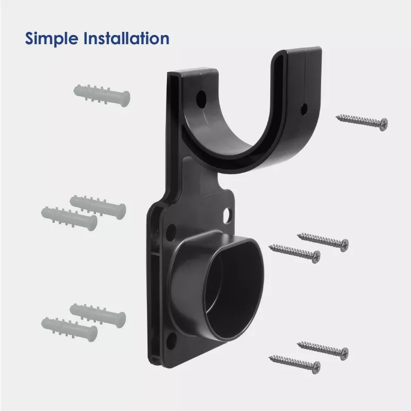Akyga AK-SC-E15 Soporte de pared para cable de carga de VE Tipo 2