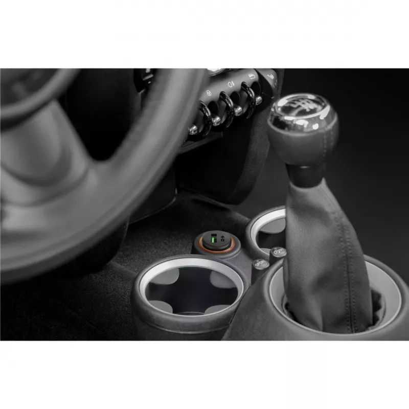 Goobay 59521 Cargador móvil universal Negro Mechero de coche Carga rápida Coche
