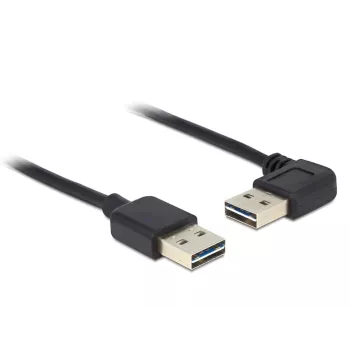 Cable USB DeLOCK 85176 USB 2.0 0,5 m Negro
