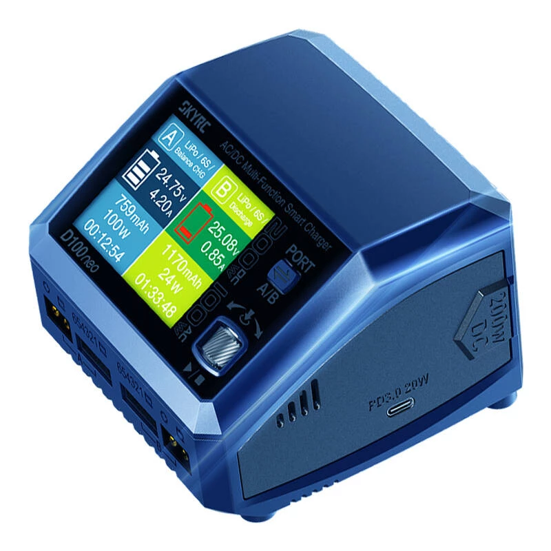 Cargador SKYRC D100neo 100W Dual Channel — SKYRC SK-100199-01