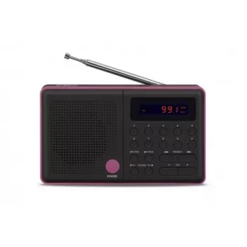 Radio Pliszka USB, FM negro