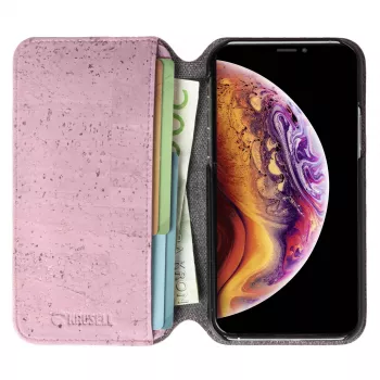 Funda tipo folio Krusell Birka iPhone 11 Pro Max 16,5 cm rosa