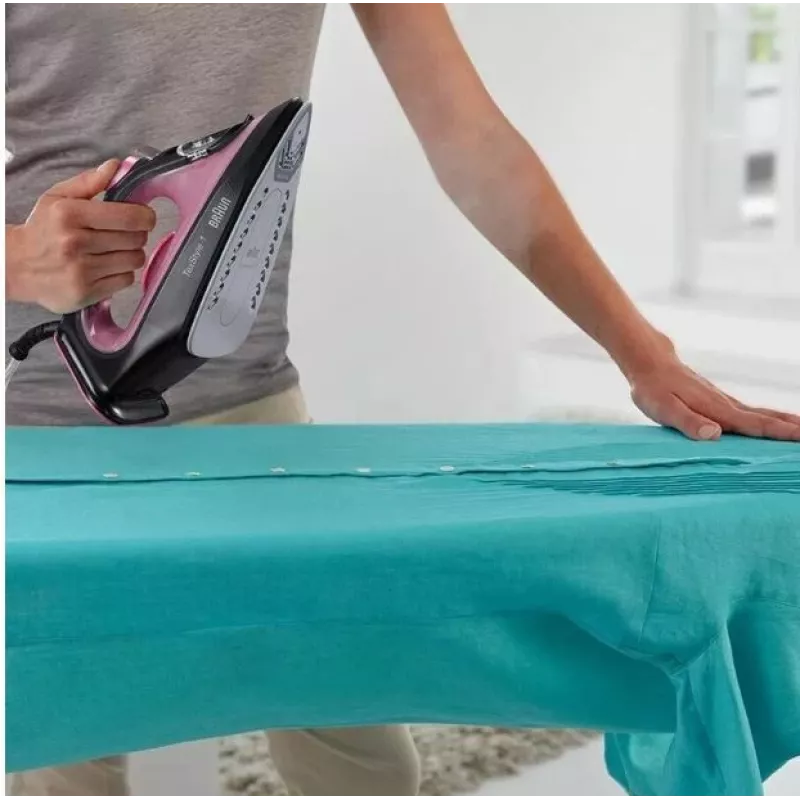 Braun TexStyle 1 plancha en seco y vapor suela cerámica 2000 W Negro, Morado