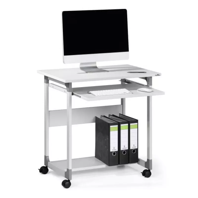 Escritorio de ordenador Durable 379610 Gris