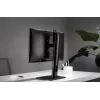 Soporte de sobremesa para monitor Gembird MS-D1-01 altura ajustable Negro
