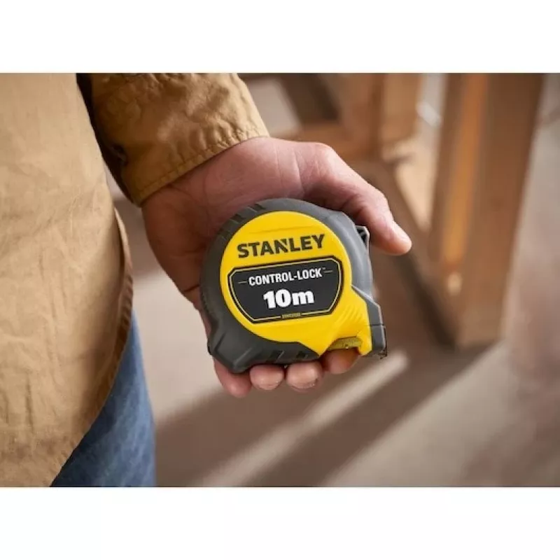 Stanley STHT37233-0 Control Lock cinta métrica, 10 m