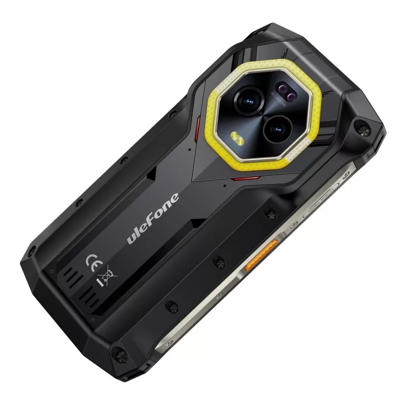 Ulefone Armor Mini 20 smartphone, 4,7 pulgadas, Helio G99, 8GB RAM, 256GB, 6200 mAh, Android 14, negro