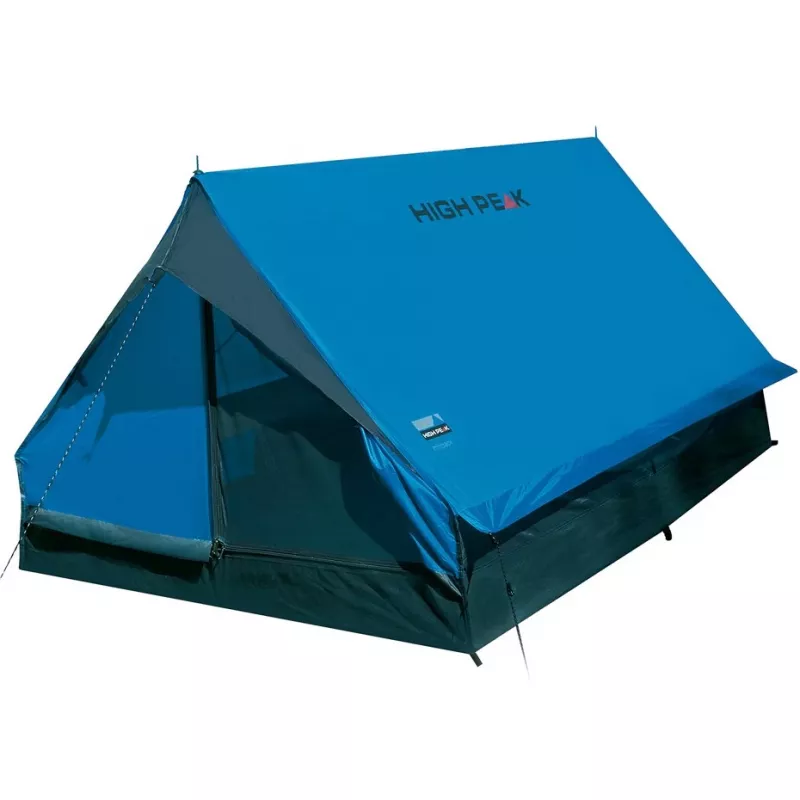 Tienda de campaña High Peak Minipack 2 para 2 personas azul, verde tipo cúpula 10155