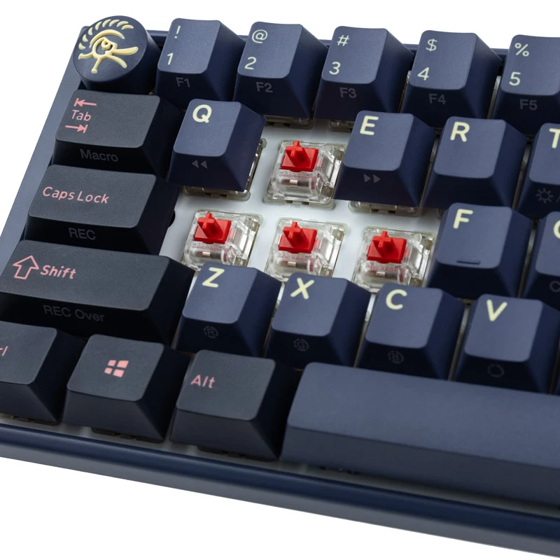 Ducky One 3 SF teclado gaming USB QWERTY inglés azul