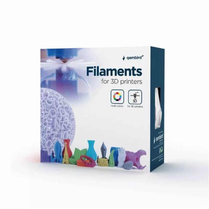 GEMBIRD 3DP-PLA1.75-01-PR filamento Gembird PLA morado 1,75 mm 1 kg