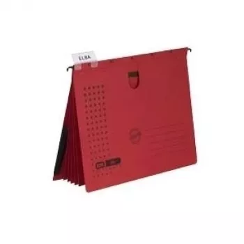 Organizador de documentos Elba ULTIMATE ORGANISAT. ROJO 100333013 formato A4