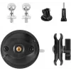 Soporte de ventosa con brazo mágico para trípode PULUZ (negro)