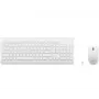 Lenovo GX30W75336 510 kit inalámbrico de teclado y ratón, 2,4 GHz nano USB, blanco
