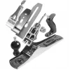 Cepillo Stanley BAILEY Professional acero cromado negro 5 cm