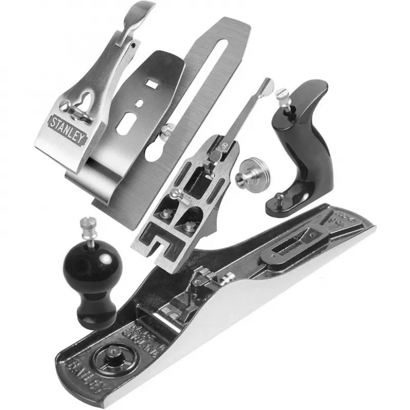 Cepillo Stanley BAILEY Professional acero cromado negro 5 cm