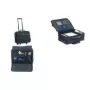 Bolsa trolley LIGHTPAK Jüscha 92702 unisex, bolsillo frontal, todo el año, negro