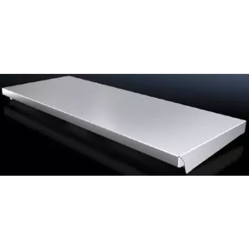 Panel superior para rack Rittal AX 2474.010 — acero inoxidable, 760×300 mm