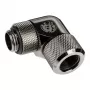 Adaptador 90° BitsPower Advanced Multi-Link G1/4 pulgadas macho a tubo rígido 12 mm OD, giratorio