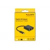 Adaptador USB Type-C DeLOCK 66644 Gigabit LAN Power Delivery