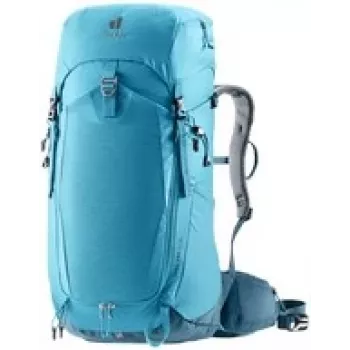 Mochila DEUTER Trail Pro 34 SL – 34 L mochila de senderismo para mujer, ligera y resistente, lagoon-atlantic