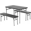 Mesa de camping Coleman 2199746 estructura de acero negra tablero de polipropileno