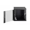 Caja de red de montaje en pared DIGITUS Dynamic-N DN-37111 — 12U, 600 x 600 mm, IP20, cerradura con llave