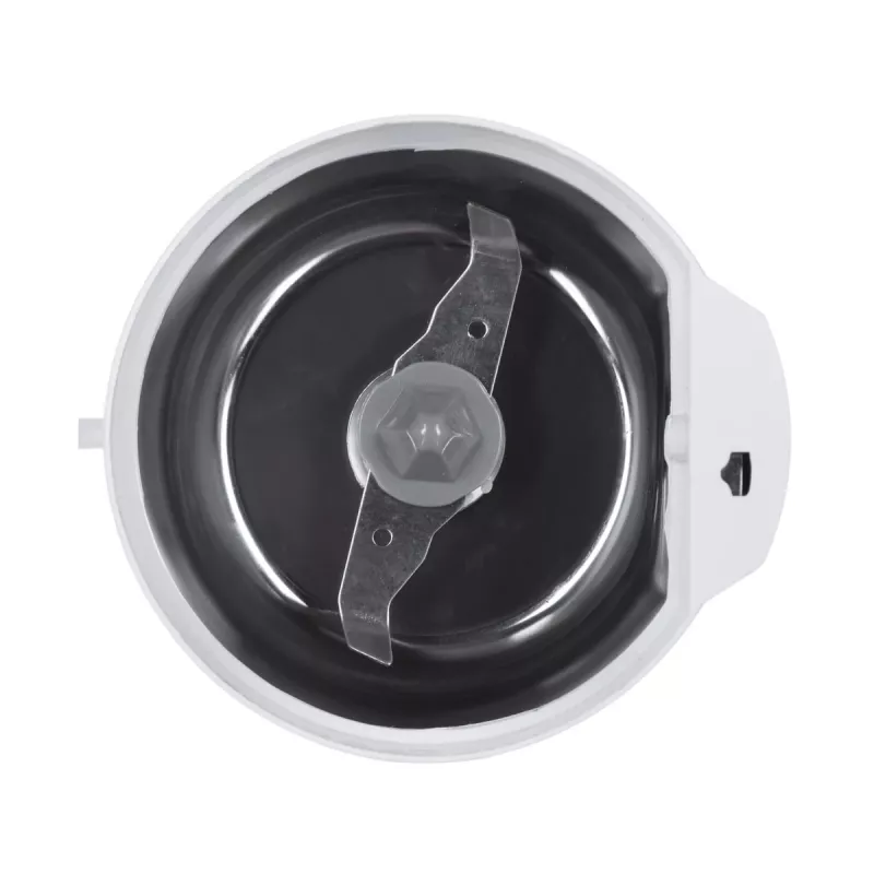 Molino de café eléctrico de cuchillas ESPERANZA EKC001W — 160 W, capacidad 50 g, cuchillas de acero inoxidable, blanco translúcido