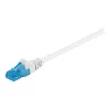 Goobay CAT 6a U/UTP CU 1 m blanco