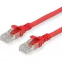 ROLINE - Cable de red - RJ-45 (M) a RJ-45 (M) - 5 m - UTP - CAT 6 - libre de halógenos, moldeado, conductor flexible - Rojo (21.15.2515)
