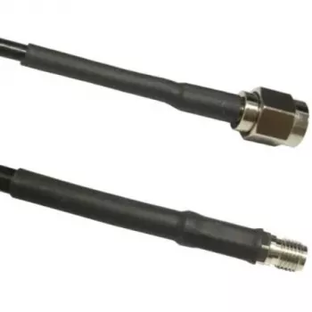 Cable coaxial Ventev LMR195 conector macho RP-SMA a conector hembra RP-SMA, 3 m de longitud
