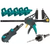 Abrazadera de viga wolfcraft GmbH set para construcción de terrazas